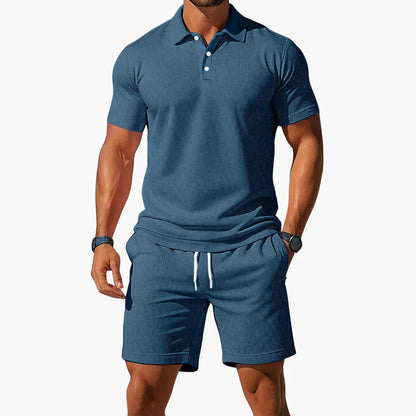 Summer Polo Shirt Set