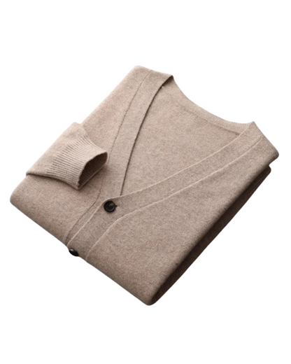 Faunus Merino Wool Knitted Cardigan