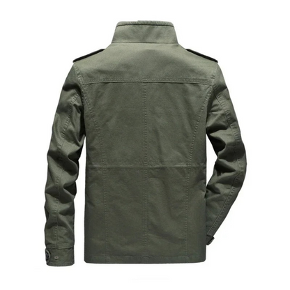 Elegant Cotton Cargo Jacket