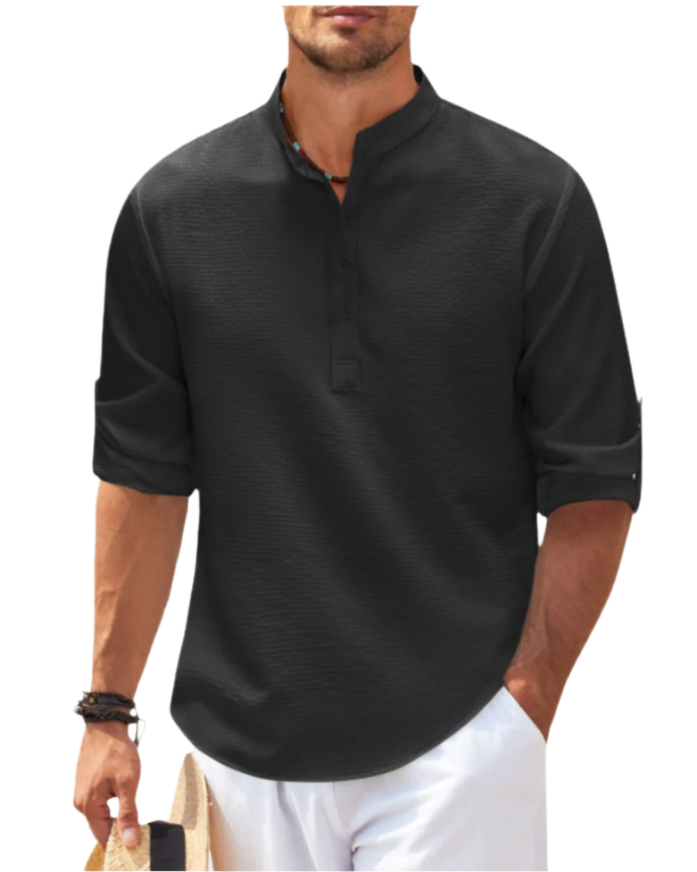 Long Sleeved Polo Shirt