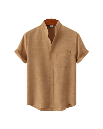 Venetië Short Sleeved Linen Shirt