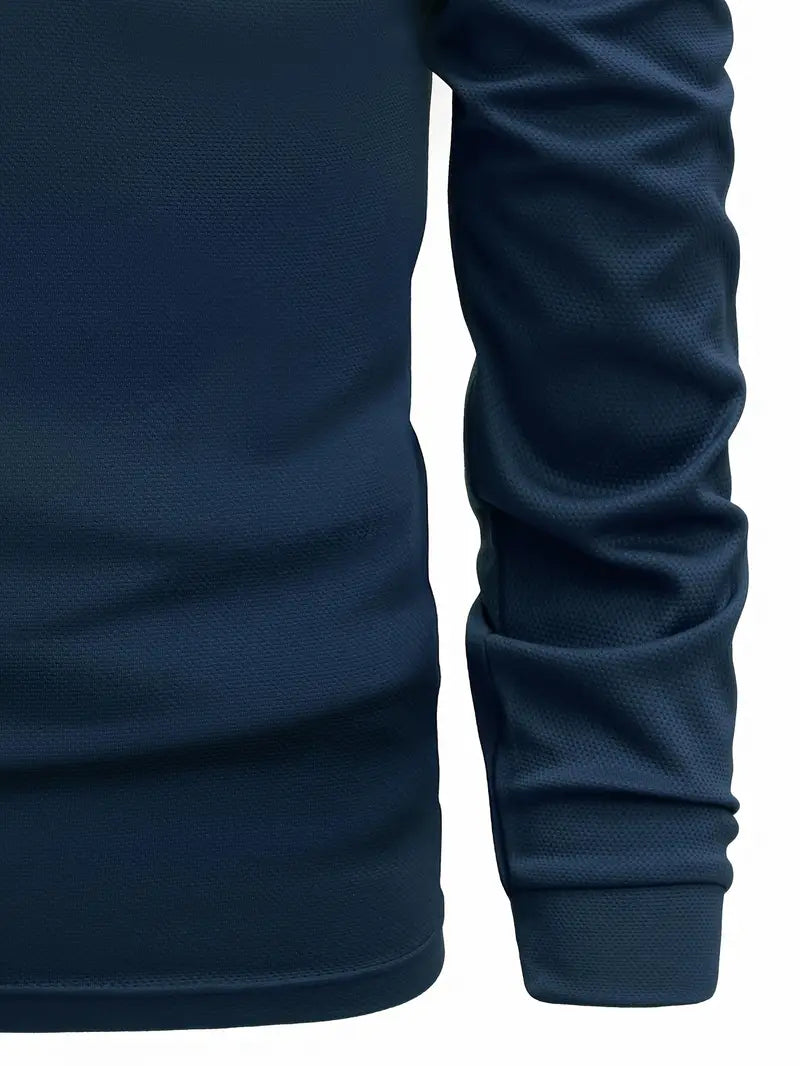 Lightweight Polo Sweater