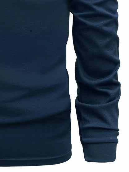 Lightweight Polo Sweater