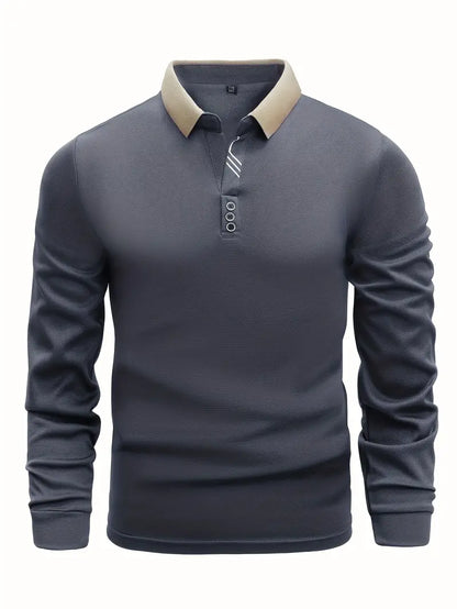 Lightweight Polo Sweater