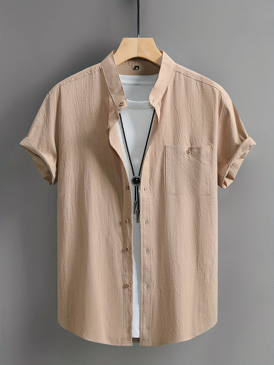 Causal Short Sleeved Shirt