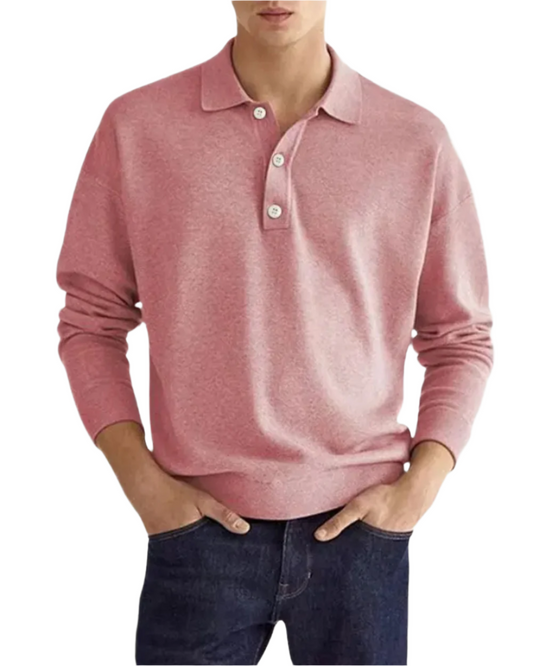 Elegant Polo Sweater