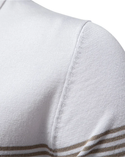 Polo Shirt with Stripes