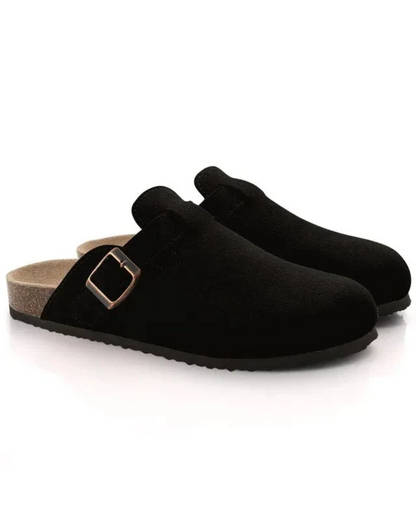 Oxford Suede Clogs