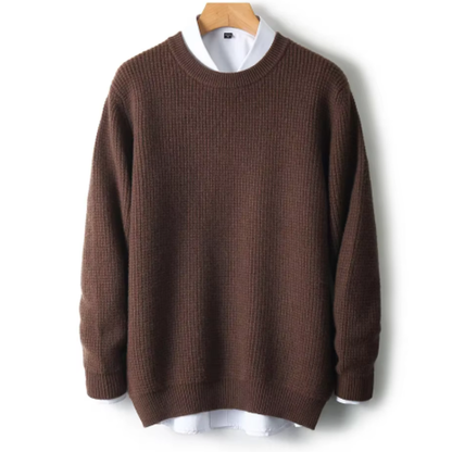 Elegant Cashmere Knitted Sweater