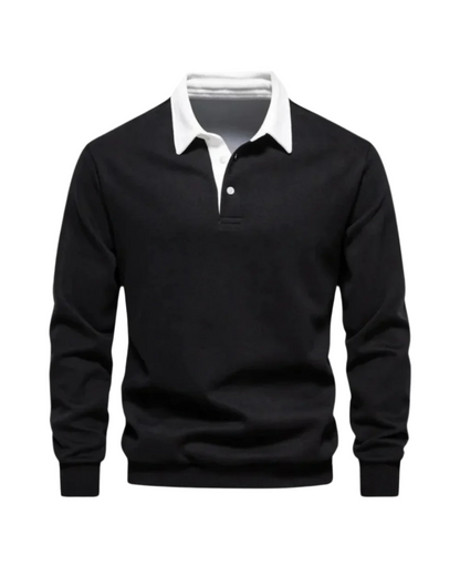 Adrian Casual Polo Sweater