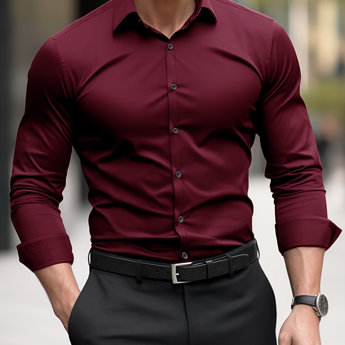 Slim FIt Dress Shirt