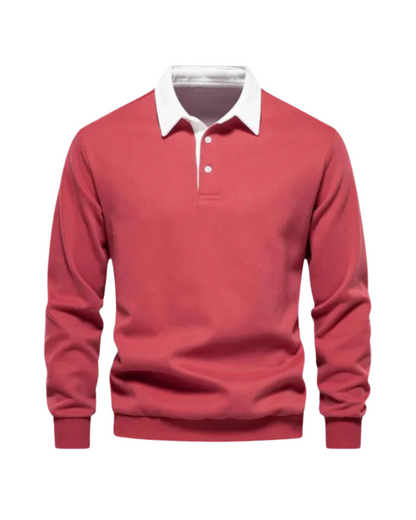Adrian Casual Polo Sweater