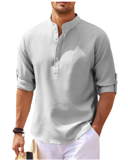 Long Sleeved Polo Shirt