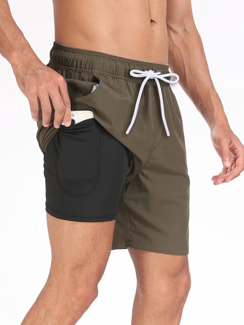 Swim Shorts with Pockets