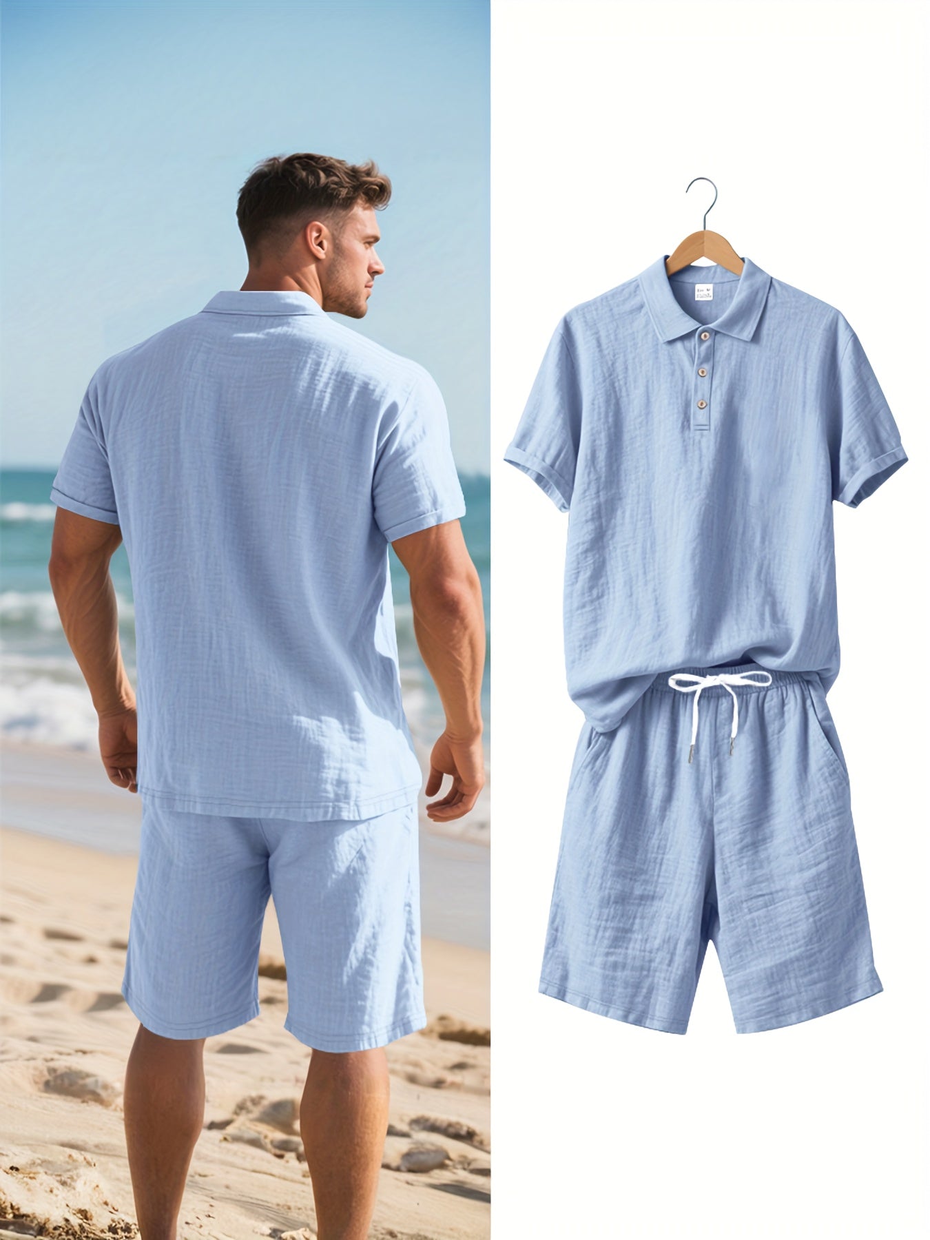Linen Men's Set