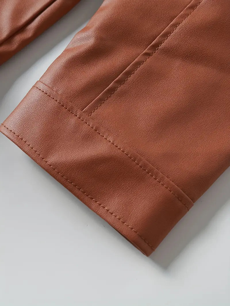 Casual leather Jacket