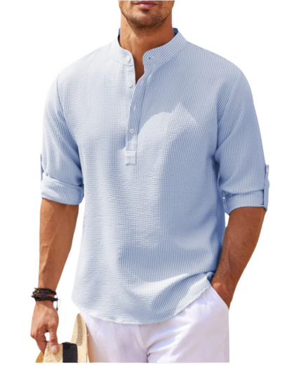Long Sleeved Polo Shirt