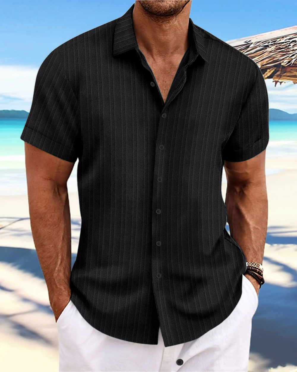 Casual Short Sleeved Shirt