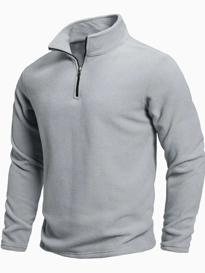 Long Sleeve Zip Sweater