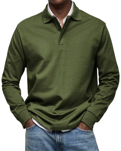 Casual Polo Sweater