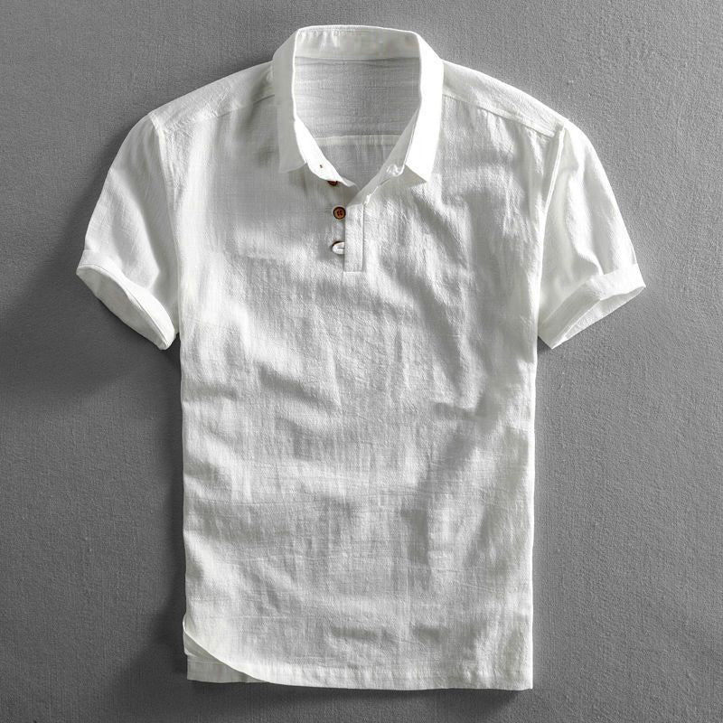 San Julian Linen Polo Shirt