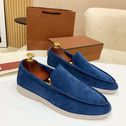Classic Suede Loafers