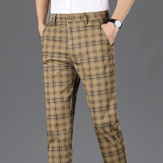 Business Check Pants