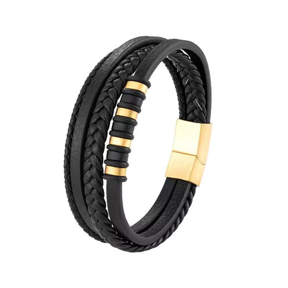 Classic Multilayer Leather Bracelet
