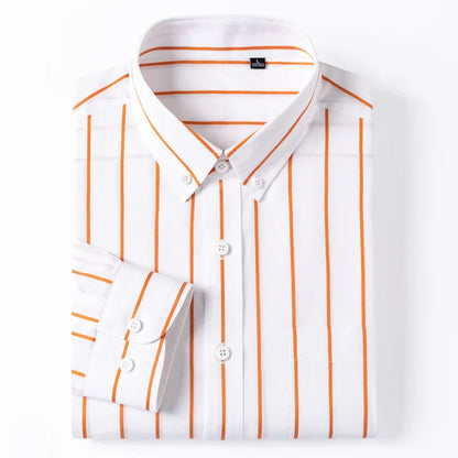 Elegant Striped Cotton Shirt