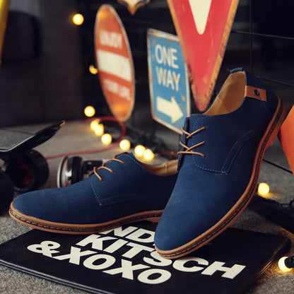 Oxford Suede Business Shoes