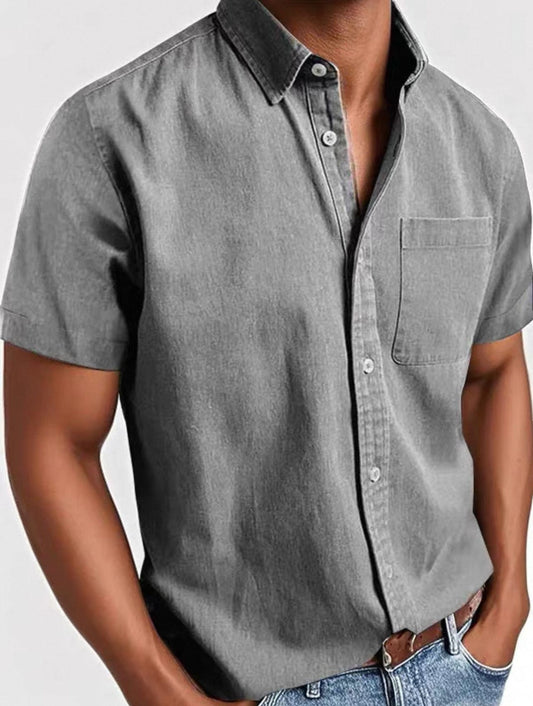 Elegant Short Sleeved Shirt