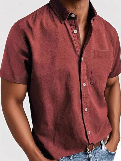 Elegant Short Sleeved Shirt