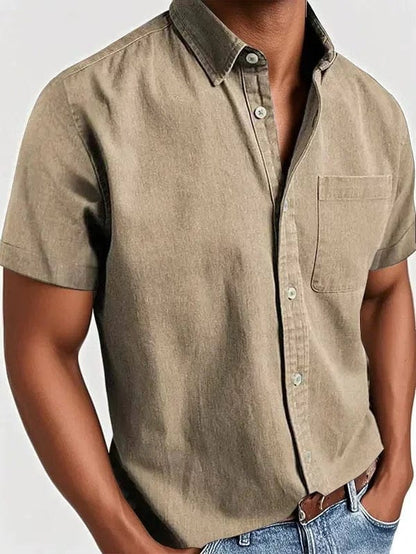 Elegant Short Sleeved Shirt