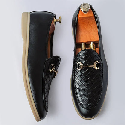 Chic Leather Men's Loafers