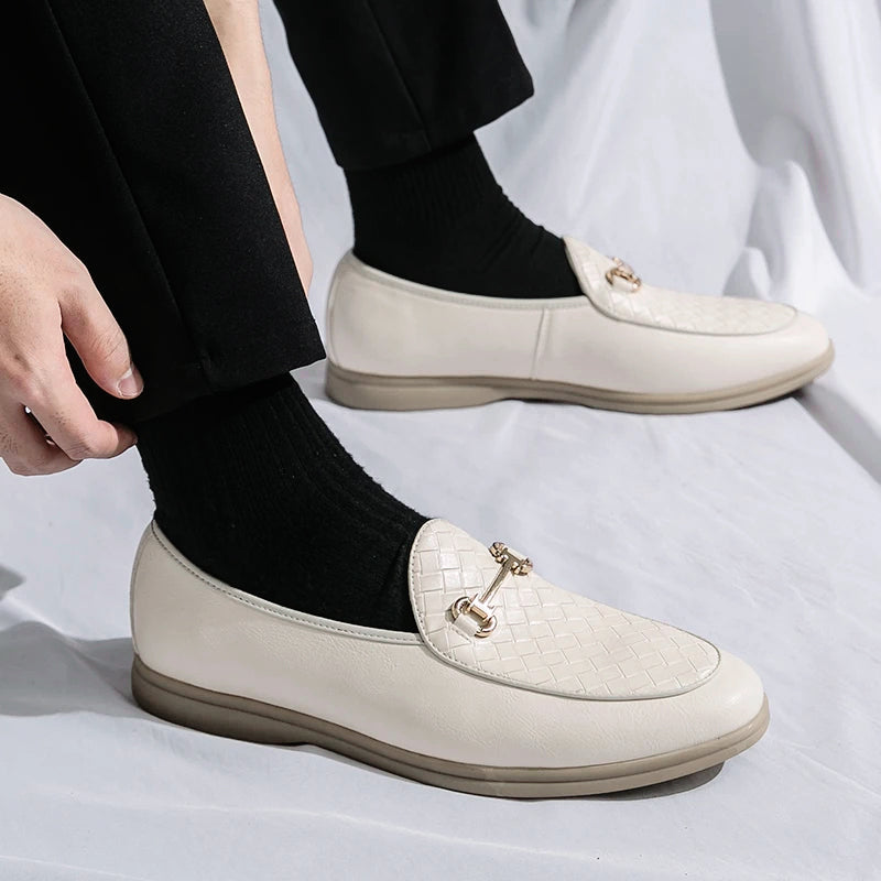Chic Leather Men's Loafers