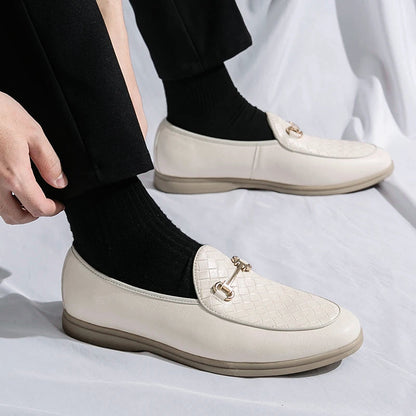 Chic Leather Men's Loafers
