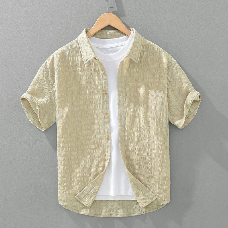 Casual Textured Shirt