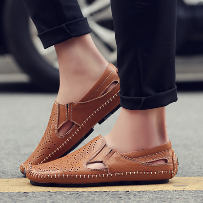 Leather Strap Sandals