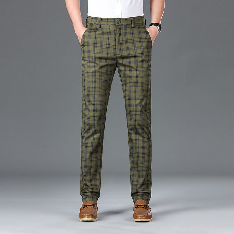 Business Check Pants