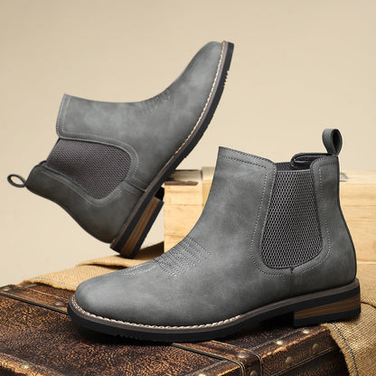 Elegant Leather Men's Boots