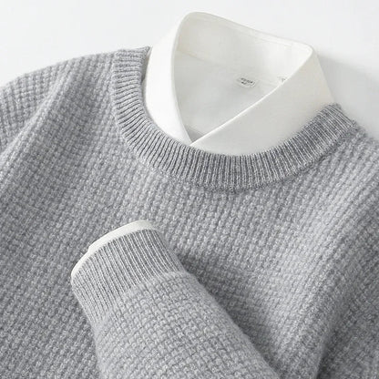 Elegant Cashmere Knitted Sweater
