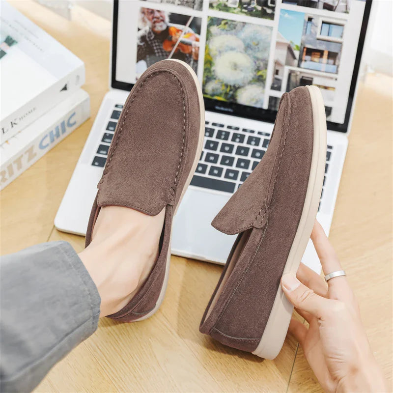 Casual Suede Loafers