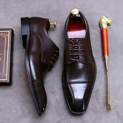 Chic Leather Business Shoes