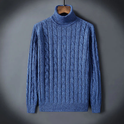 Chic Wool Turtleneck Sweater