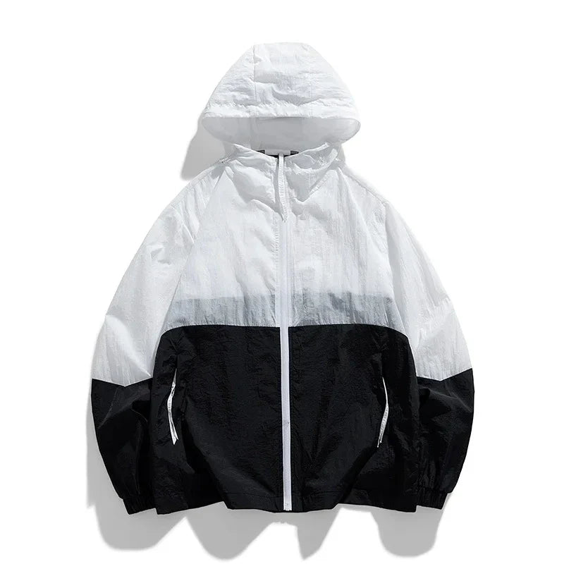 Hooded Windbreaker Jacket