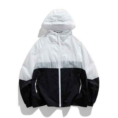 Hooded Windbreaker Jacket