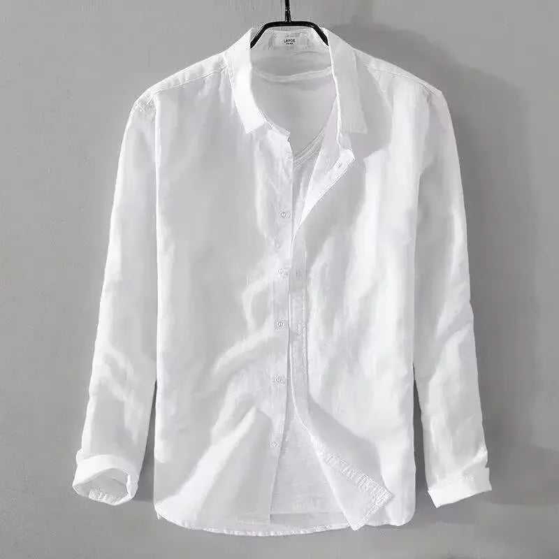Casual Cotton Linen Shirt