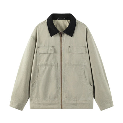 Elegant Cotton Denim Jacket