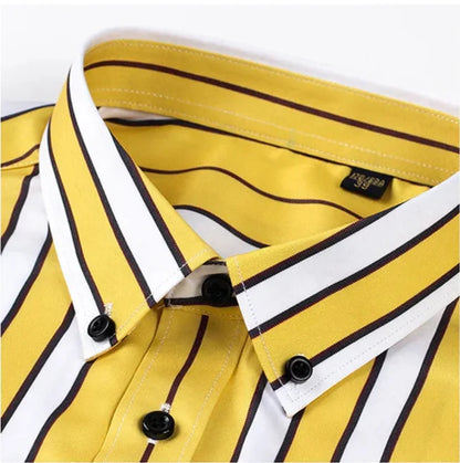 Givalli - Casual Striped Men's Shirt