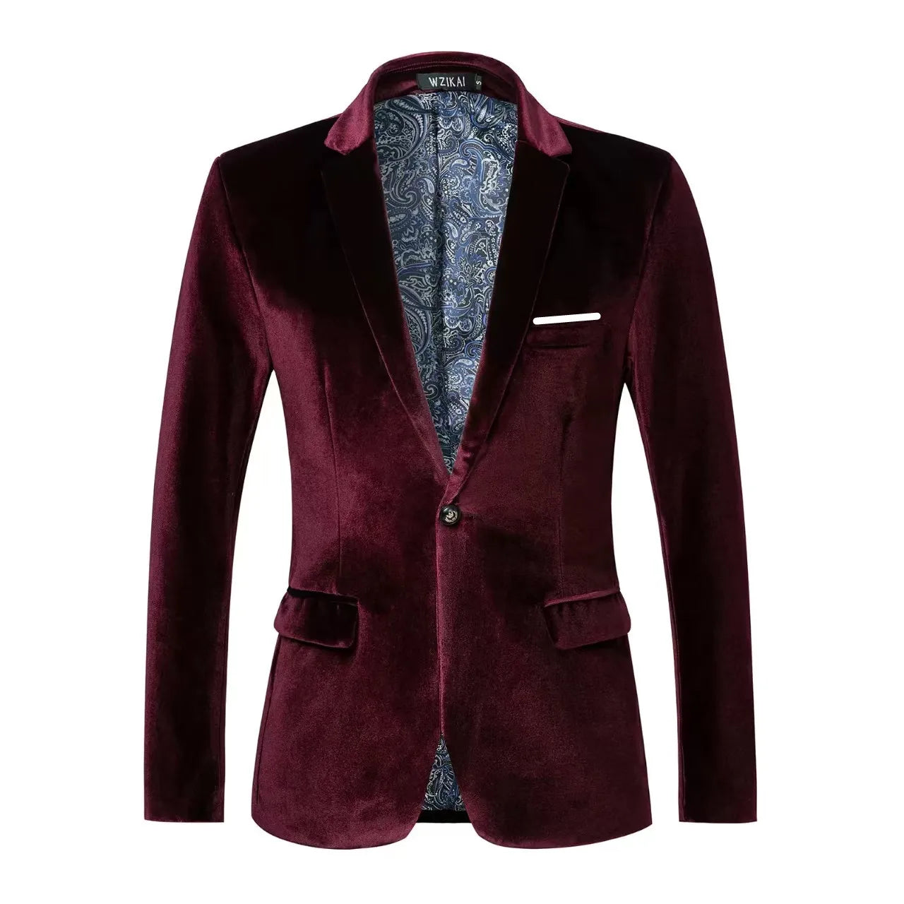 Elegant Velvet Blazer